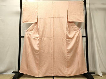 平和屋着物■上質な小紋　亀甲菊文　正絹　逸品　CABJ7160oy