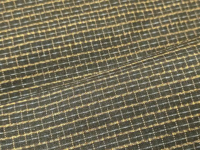 平和屋着物■男性　紬　80亀甲　総詰め　正絹　逸品　CABJ7177oy