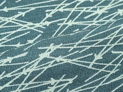 平和屋着物■上質な小紋　松葉文　正絹　逸品　未使用　CABJ7195oy