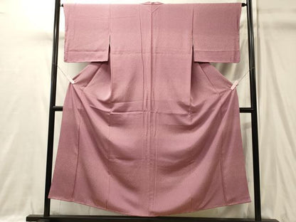 平和屋着物■上質な小紋　舞花びら　正絹　逸品　未使用　CABJ7197oy