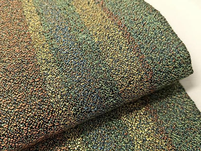平和屋着物●八寸名古屋帯　間道　正絹　逸品　CABJ7291vp