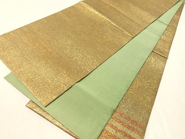 平和屋着物●太鼓柄袋帯　横段文　紙布　逸品　未使用　CABJ7311vp