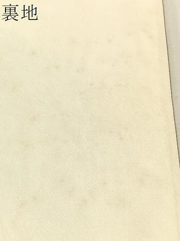 平和屋着物●六通柄袋帯　唐織　唐草丸文　金糸　三越扱い　正絹　逸品　CABJ7349vp
