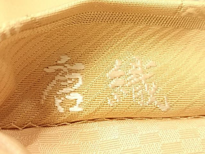 平和屋着物●六通柄袋帯　唐織　立涌花丸文　金糸　正絹　逸品　未使用　CABJ7386vp