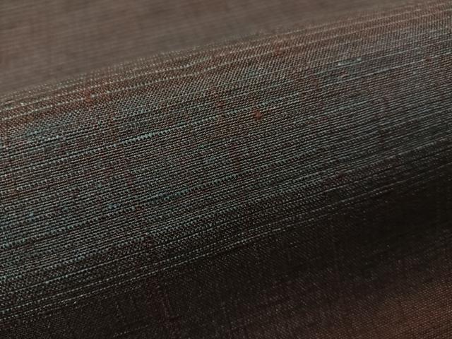 平和屋着物●全通柄袋帯　紬地　横段文　正絹　逸品　未使用　CABJ7418vp