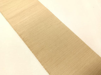 平和屋着物●男性　角帯　紬地　枯色　正絹　逸品　CABJ7437vp