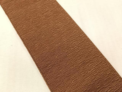 平和屋着物●男性　本場筑前博多織　両面　角帯　霞文　正絹　逸品　CABJ7440vp
