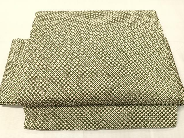 平和屋着物●つけ帯　総絞り　正絹　逸品　CABJ7447vp