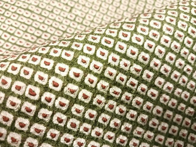 平和屋着物●つけ帯　総絞り　正絹　逸品　CABJ7447vp