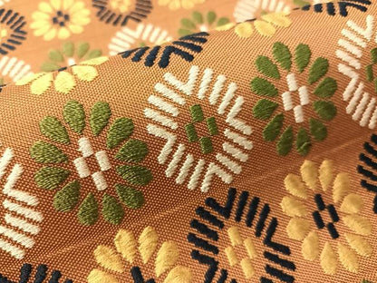 平和屋着物●全通柄　本袋帯　唐織　いちご錦　正絹　逸品　CABJ7456vp