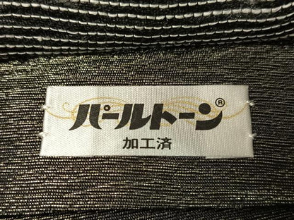 平和屋着物●六通柄袋帯　唐織　吉祥花菱文　銀糸　正絹　逸品　未使用　CABJ7467vp