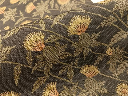 平和屋着物●全通柄袋帯　アザミ　正絹　逸品　CABJ7492vp