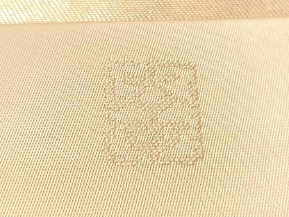 平和屋着物●西陣　長谷川織物　九寸開き名古屋帯　霞文　金糸　正絹　逸品　CABJ7494vp