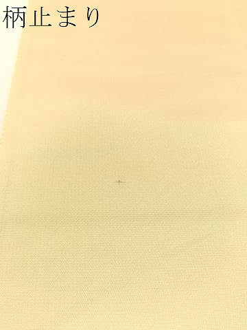 平和屋着物●六通柄袋帯　唐織　菱能衣文　金糸　正絹　逸品　CABJ7537vp