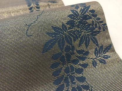 平和屋着物●両面　両方向　全通柄袋帯　辻が花　金銀糸　正絹　逸品　CABJ7586vp