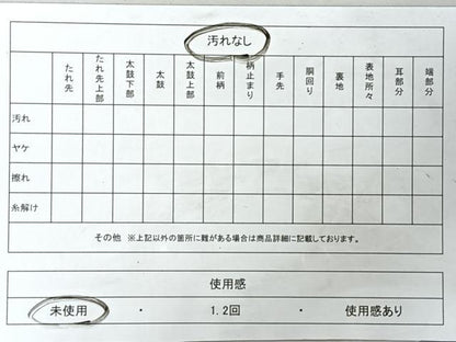 平和屋着物◎六通柄袋帯　雪輪草花文　金糸　正絹　逸品　未使用　CABJ7641nb