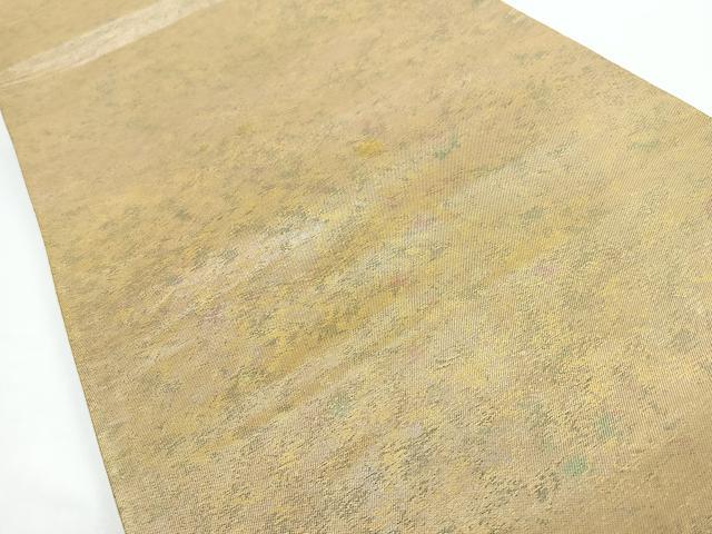 平和屋着物◎六通柄袋帯　霞文　正絹　逸品　CABJ7836nb