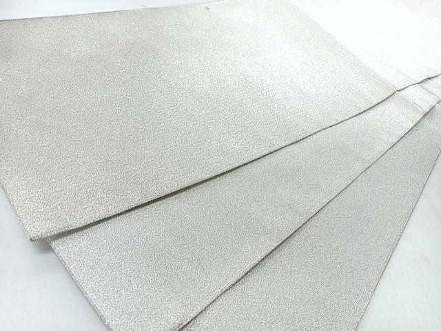 平和屋着物◎全通柄袋帯　綴れ　銀糸　正絹　逸品　CABJ7877nb