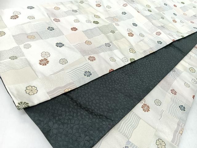 平和屋着物◎全通柄京袋帯　舞花文　未使用　CABJ7882nb
