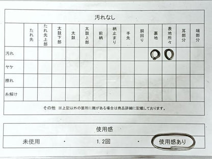 平和屋着物◎太鼓柄袋帯　綴れ　人物風景文　金糸　正絹　逸品　CABJ7962nb