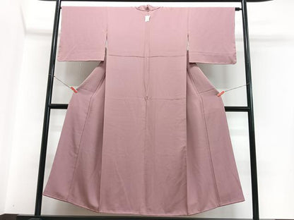 平和屋着物■上質な色無地　東雲色　正絹　逸品　CABJ8010xe