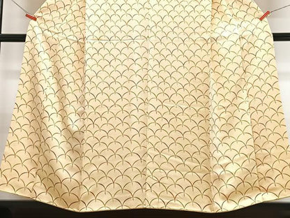 平和屋着物■訪問着　芝草文　正絹　逸品　CABJ8016xe