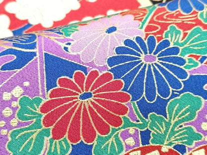 平和屋着物■豪華黒留袖　駒刺繍　地紙吉祥花文　金彩　正絹　逸品　CABJ8018xe