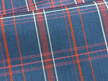 平和屋着物■本場縞大島紬　格子　正絹　逸品　CABJ8022xe