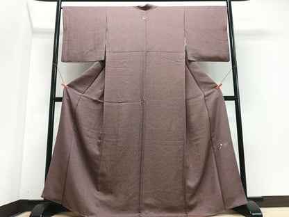 平和屋着物■江戸小紋　鮫小紋柄　正絹　逸品　CABJ8032xe
