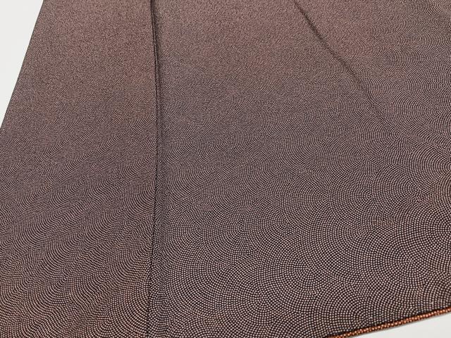 平和屋着物■江戸小紋　鮫小紋柄　正絹　逸品　CABJ8032xe