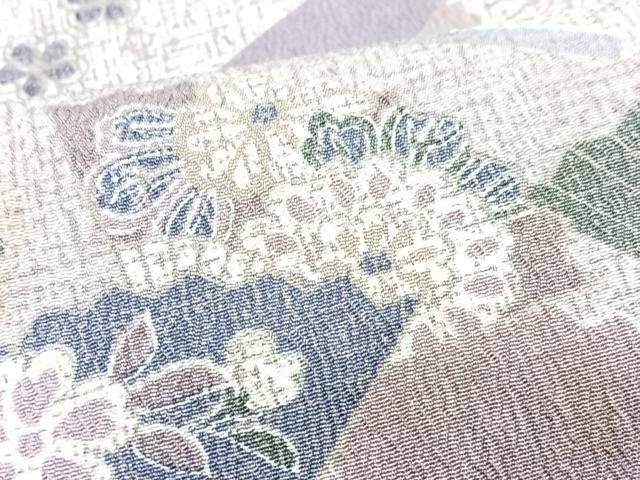 平和屋着物■小紋　地紙吉祥花文　洗える着物　CABJ8057xe
