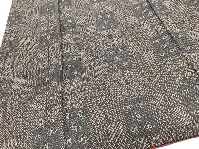 平和屋着物■小紋　吉祥花文　洗える着物　CABJ8060xe