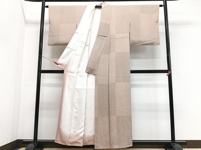 平和屋着物■上質な小紋　行儀　正絹　逸品　CABJ8067xe