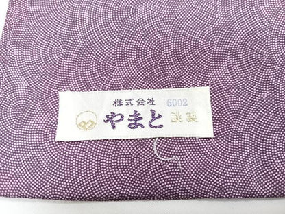 平和屋着物■江戸小紋　稲山作　鮫小紋柄　やまと誂製　正絹　逸品　CABJ8068xe