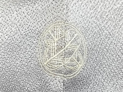 平和屋着物■訪問着　刺繍　地紙草花文　暈し染め　金彩　松坂屋扱い　正絹　逸品　CABJ8074xe