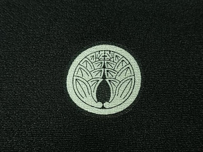 平和屋着物■豪華黒留袖　寿光織　狩野帝鑑図　暈し染め　金彩　正絹　逸品　CABJ8093xe