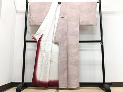 平和屋着物■江戸小紋　寄せ小紋柄　正絹　逸品　CABJ8096xe