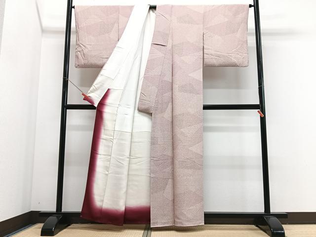平和屋着物■江戸小紋　寄せ小紋柄　正絹　逸品　CABJ8096xe