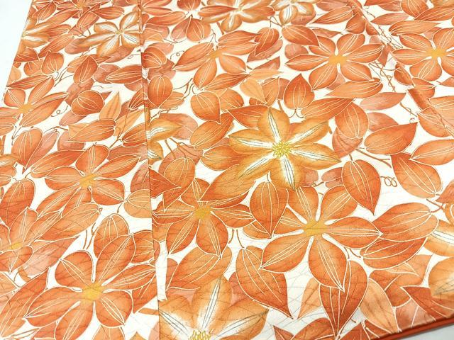 平和屋着物■上質な小紋　花尽くし　正絹　逸品　CABJ8099xe