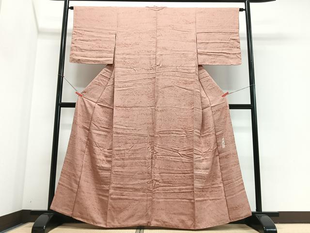 平和屋着物■上質な小紋　作家物　霞文　正絹　逸品　CABJ8115xe