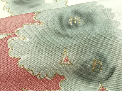 平和屋着物■訪問着　舞花文　金彩　正絹　逸品　CABJ8121xe