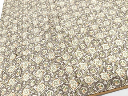 平和屋着物■上質な小紋　花尽くし　正絹　逸品　CABJ8126xe