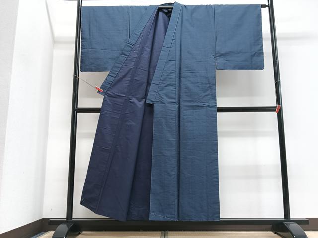 平和屋着物□男性 本場大島紬 80亀甲 総詰め 正絹 逸品 CABJ8133xe