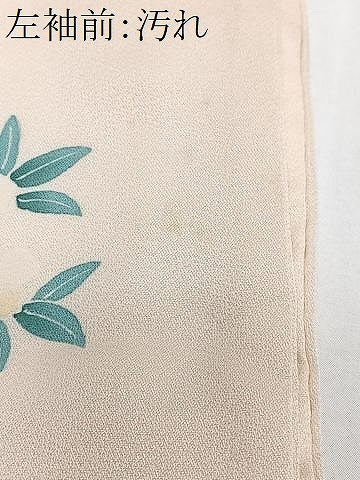 平和屋着物■訪問着　枝花文　正絹　逸品　CABJ8139xe