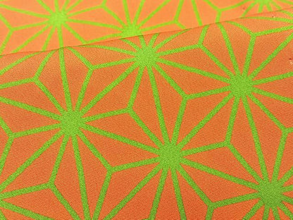 平和屋着物■長襦袢　無双仕立て　麻の葉文様　正絹　逸品　CABJ8149xe
