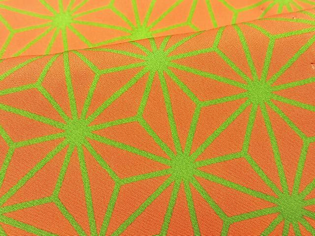 平和屋着物■長襦袢　無双仕立て　麻の葉文様　正絹　逸品　CABJ8149xe