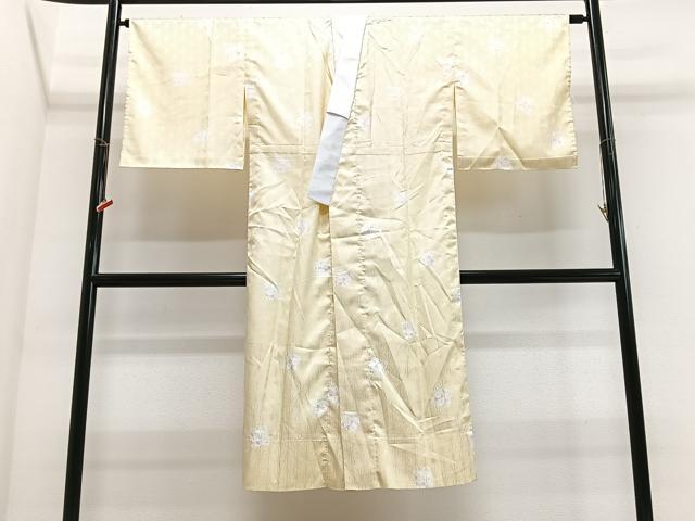 平和屋着物■長襦袢　無双仕立て　麻の葉地紋　トンボ　洗える着物　CABJ8151xe
