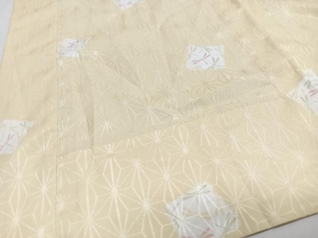 平和屋着物■長襦袢　無双仕立て　麻の葉地紋　トンボ　洗える着物　CABJ8151xe