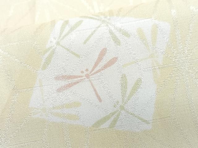 平和屋着物■長襦袢　無双仕立て　麻の葉地紋　トンボ　洗える着物　CABJ8151xe