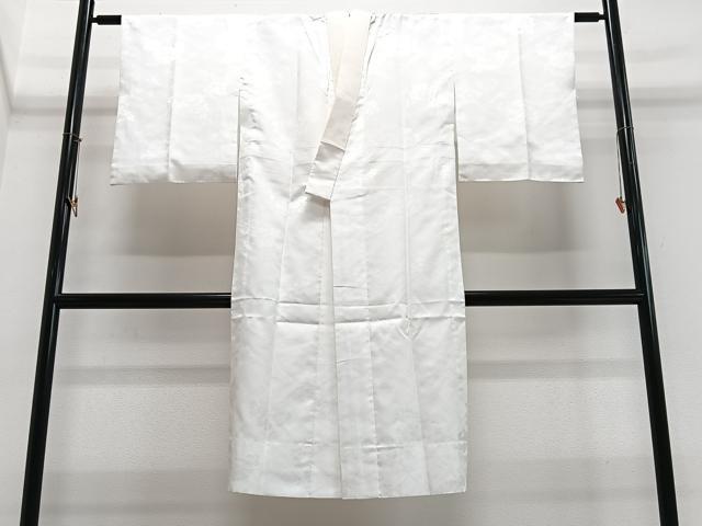 平和屋着物■長襦袢　無双仕立て　舞花地紋　洗える着物　CABJ8157xe